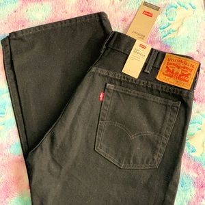 Black 517 Bootcut Levi Jeans